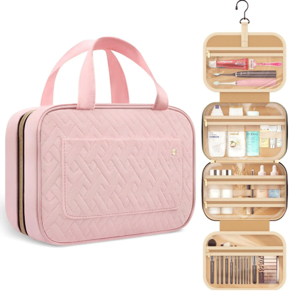 COSMETIQUERA DE VIAJE CON GANCHO